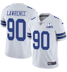 Nike Cowboys 90 DeMarcus Lawrence White Men Stitched With Established In 1960 Patch NFL Vapor Untouchable Limited Jersey Nike Cowboys 90 DeMarcus Lawrence White Men Stitched With Established In 1960 Patch NFL Vapor Untouchable Limited Jersey