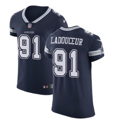 Nike Cowboys #91 L P Ladouceur Navy Blue Team Color Mens Stitched NFL Vapor Untouchable Elite Jersey Nike Cowboys #91 L P Ladouceur Navy Blue Team Color Mens Stitched NFL Vapor Untouchable Elite Jersey