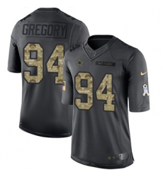 Nike Cowboys #94 Randy Gregory Black Mens Stitched NFL Limited 2016 Salute To Service Jersey Nike Cowboys #94 Randy Gregory Black Mens Stitched NFL Limited 2016 Salute To Service Jersey