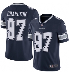 Nike Cowboys #97 Taco Charlton Navy Blue Team Color Mens Stitched NFL Vapor Untouchable Limited Jersey Nike Cowboys #97 Taco Charlton Navy Blue Team Color Mens Stitched NFL Vapor Untouchable Limited Jersey