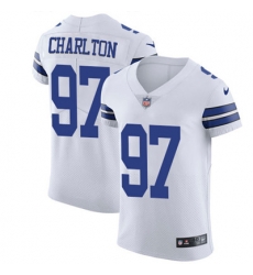 Nike Cowboys #97 Taco Charlton White Mens Stitched NFL Vapor Untouchable Elite Jersey Nike Cowboys #97 Taco Charlton White Mens Stitched NFL Vapor Untouchable Elite Jersey