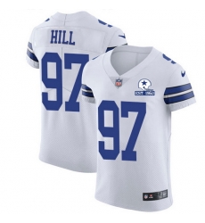 Nike Cowboys 97 Trysten Hill White Men Stitched With Established In 1960 Patch NFL New Elite Jersey Nike Cowboys 97 Trysten Hill White Men Stitched With Established In 1960 Patch NFL New Elite Jersey