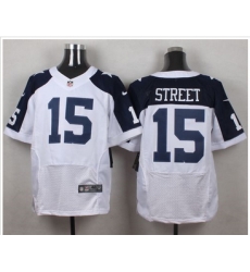 Nike Dallas Cowboys #15 Devin Street White Thanksgiving Throwback Men 27s Stitched NFL Elite Jersey Nike Dallas Cowboys #15 Devin Street White Thanksgiving Throwback Men 27s Stitched NFL Elite Jersey