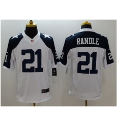 Nike Dallas Cowboys #21 Joseph Randle White Thanksgiving Throwback Mens Stitched NFL Limited Jersey Nike Dallas Cowboys #21 Joseph Randle White Thanksgiving Throwback Mens Stitched NFL Limited Jersey