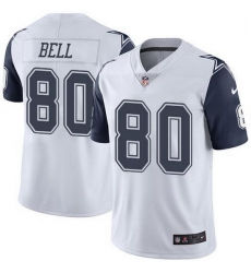 Nike Dallas Cowboys 80 Blake Bell White Men Stitched NFL Limited Rush Jersey Nike Dallas Cowboys 80 Blake Bell White Men Stitched NFL Limited Rush Jersey