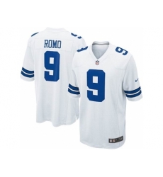 Nike Dallas Cowboys 9 Tony Romo White Game NFL Jersey Nike Dallas Cowboys 9 Tony Romo White Game NFL Jersey