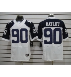 Nike Dallas Cowboys 90 Jay Ratliff White Elite Thankgivings NFL Jersey Nike Dallas Cowboys 90 Jay Ratliff White Elite Thankgivings NFL Jersey