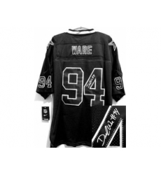 Nike Dallas Cowboys 94 DeMarcus Ware Black Elite Light Out Signed NFL Jersey Nike Dallas Cowboys 94 DeMarcus Ware Black Elite Light Out Signed NFL Jersey
