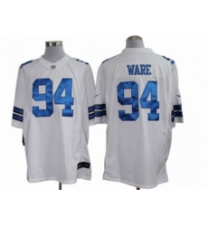 Nike Dallas Cowboys 94 DeMarcus Ware White LIMITED NFL Jersey Nike Dallas Cowboys 94 DeMarcus Ware White LIMITED NFL Jersey