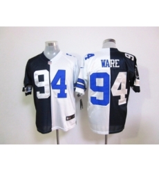 Nike Dallas Cowboys 94 DeMarcus Ware blue-white Elite Split NFL Jersey Nike Dallas Cowboys 94 DeMarcus Ware blue-white Elite Split NFL Jersey