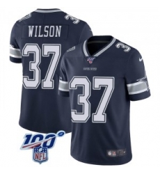 Nike Donovan Wilson Dallas Cowboys Limited Navy 100th Vapor Jersey Men Nike Donovan Wilson Dallas Cowboys Limited Navy 100th Vapor Jersey Men