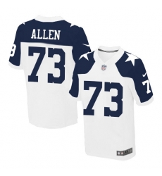 Nike Larry Allen Dallas Cowboys 73# Elite Throwback Alternate Jersey White Nike Larry Allen Dallas Cowboys 73# Elite Throwback Alternate Jersey White