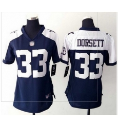 Women Nike Cowboys #33 Tony Dorsett Navy Blue Thanksgiving Throwback Stitched NFL Elite Jersey Women Nike Cowboys #33 Tony Dorsett Navy Blue Thanksgiving Throwback Stitched NFL Elite Jersey