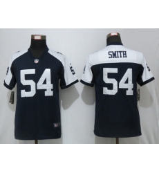 Women Nike Cowboys 54 Jaylon Smith Navy Throwback Women Vapor Untouchable Limited Jersey Women Nike Cowboys 54 Jaylon Smith Navy Throwback Women Vapor Untouchable Limited Jersey