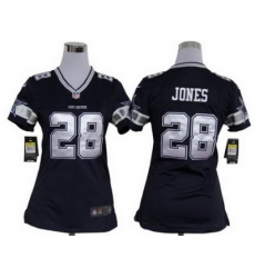 Women Nike Dallas Cowboys 28# Felix Jones Blue Nike NFL Jerseys Women Nike Dallas Cowboys 28# Felix Jones Blue Nike NFL Jerseys