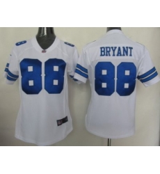 Women Nike Dallas Cowboys 88# Bryant White Jersey Women Nike Dallas Cowboys 88# Bryant White Jersey