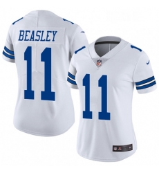 Womens Nike Dallas Cowboys 11 Cole Beasley Elite White NFL Jersey Womens Nike Dallas Cowboys 11 Cole Beasley Elite White NFL Jersey
