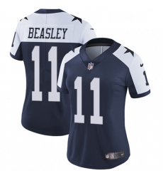 Womens Nike Dallas Cowboys 11 Cole Beasley Navy Blue Throwback Alternate Vapor Untouchable Limited Player NFL Jersey Womens Nike Dallas Cowboys 11 Cole Beasley Navy Blue Throwback Alternate Vapor Untouchable Limited Player NFL Jersey