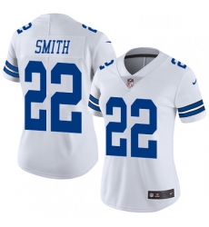 Womens Nike Dallas Cowboys 22 Emmitt Smith Elite White NFL Jersey Womens Nike Dallas Cowboys 22 Emmitt Smith Elite White NFL Jersey