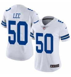 Womens Nike Dallas Cowboys 50 Sean Lee White Vapor Untouchable Limited Player NFL Jersey Womens Nike Dallas Cowboys 50 Sean Lee White Vapor Untouchable Limited Player NFL Jersey