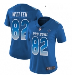 Womens Nike Dallas Cowboys 82 Jason Witten Limited Royal Blue 2018 Pro Bowl NFL Jersey Womens Nike Dallas Cowboys 82 Jason Witten Limited Royal Blue 2018 Pro Bowl NFL Jersey