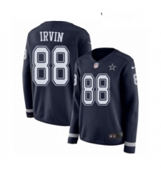 Womens Nike Dallas Cowboys 88 Michael Irvin Limited Navy Blue Therma Long Sleeve NFL Jersey Womens Nike Dallas Cowboys 88 Michael Irvin Limited Navy Blue Therma Long Sleeve NFL Jersey