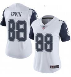 Womens Nike Dallas Cowboys 88 Michael Irvin Limited White Rush Vapor Untouchable NFL Jersey Womens Nike Dallas Cowboys 88 Michael Irvin Limited White Rush Vapor Untouchable NFL Jersey
