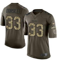 Nike Cowboys #33 Tony Dorsett Green Color Youth Stitched NFL Limited Salute to Service Jersey Nike Cowboys #33 Tony Dorsett Green Color Youth Stitched NFL Limited Salute to Service Jersey