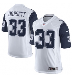 Nike Cowboys #33 Tony Dorsett White Youth Stitched NFL Elite Rush Jersey Nike Cowboys #33 Tony Dorsett White Youth Stitched NFL Elite Rush Jersey