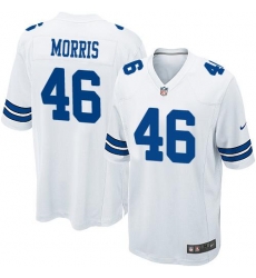Nike Cowboys #46 Alfred Morris White Youth Stitched NFL Elite Jersey Nike Cowboys #46 Alfred Morris White Youth Stitched NFL Elite Jersey