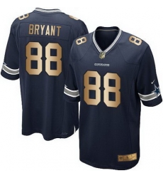 Nike Cowboys #88 Dez Bryant Navy Blue Team Color Youth Stitched NFL Elite Gold Jersey Nike Cowboys #88 Dez Bryant Navy Blue Team Color Youth Stitched NFL Elite Gold Jersey