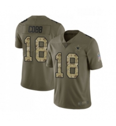 Youth Dallas Cowboys 18 Randall Cobb Limited Olive Camo 2017 Salute to Service Football Jersey Youth Dallas Cowboys 18 Randall Cobb Limited Olive Camo 2017 Salute to Service Football Jersey