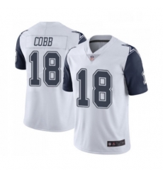 Youth Dallas Cowboys 18 Randall Cobb Limited White Rush Vapor Untouchable Football Jersey Youth Dallas Cowboys 18 Randall Cobb Limited White Rush Vapor Untouchable Football Jersey