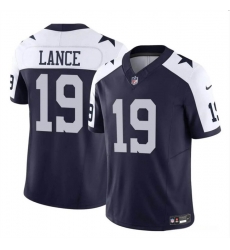 Youth Dallas Cowboys 19 Trey Lance Navy White 2023 F U S E Vapor Untouchable Limited Stitched Football Jersey Youth Dallas Cowboys 19 Trey Lance Navy White 2023 F U S E Vapor Untouchable Limited Stitched Football Jersey