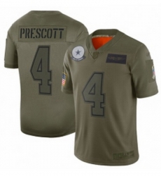 Youth Dallas Cowboys 4 Dak Prescott Limited Camo 2019 Salute to Service Football Jersey Youth Dallas Cowboys 4 Dak Prescott Limited Camo 2019 Salute to Service Football Jersey