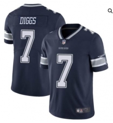 Youth Dallas Cowboys #7 Trevon Diggs 2021 Navy Vapor Limited Stitched Jersey Youth Dallas Cowboys #7 Trevon Diggs 2021 Navy Vapor Limited Stitched Jersey