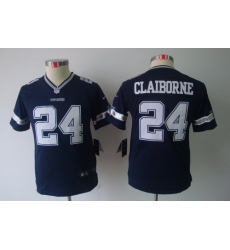 Youth Kids Dallas Cowboys #24 Morris Claiborne Blue Color Limited Jerseys Youth Kids Dallas Cowboys #24 Morris Claiborne Blue Color Limited Jerseys