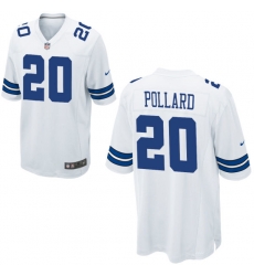 Youth Nike Cowboys #20 Tony Pollard White Game Stitched NFL Jersey Youth Nike Cowboys #20 Tony Pollard White Game Stitched NFL Jersey