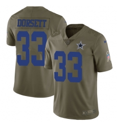 Youth Nike Cowboys #33 Tony Dorsett Olive Stitched NFL Limited 2017 Salute to Service Jersey Youth Nike Cowboys #33 Tony Dorsett Olive Stitched NFL Limited 2017 Salute to Service Jersey