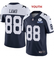 Youth Nike Cowboys 88 CeeDee Lamb Thanksgiving With Established In 1960 Patch NFL Vapor Untouchable Limited Jersey Youth Nike Cowboys 88 CeeDee Lamb Thanksgiving With Established In 1960 Patch NFL Vapor Untouchable Limited Jersey