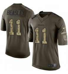 Youth Nike Dallas Cowboys 11 Cole Beasley Elite Green Salute to Service NFL Jersey Youth Nike Dallas Cowboys 11 Cole Beasley Elite Green Salute to Service NFL Jersey