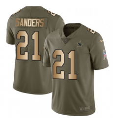 Youth Nike Dallas Cowboys 21 Deion Sanders Limited OliveGold 2017 Salute to Service NFL Jersey Youth Nike Dallas Cowboys 21 Deion Sanders Limited OliveGold 2017 Salute to Service NFL Jersey