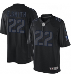 Youth Nike Dallas Cowboys 22 Emmitt Smith Limited Black Impact NFL Jersey Youth Nike Dallas Cowboys 22 Emmitt Smith Limited Black Impact NFL Jersey