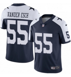 Youth Nike Dallas Cowboys 55 Leighton Vander Esch Navy Blue Throwback Alternate Vapor Untouchable Limited Player NFL Jersey Youth Nike Dallas Cowboys 55 Leighton Vander Esch Navy Blue Throwback Alternate Vapor Untouchable Limited Player NFL Jersey