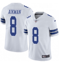 Youth Nike Dallas Cowboys 8 Troy Aikman White Vapor Untouchable Limited Player NFL Jersey Youth Nike Dallas Cowboys 8 Troy Aikman White Vapor Untouchable Limited Player NFL Jersey
