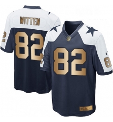 Youth Nike Dallas Cowboys 82 Jason Witten Elite NavyGold Throwback Alternate NFL Jersey Youth Nike Dallas Cowboys 82 Jason Witten Elite NavyGold Throwback Alternate NFL Jersey