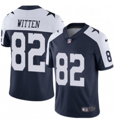 Youth Nike Dallas Cowboys 82 Jason Witten Navy Blue Throwback Alternate Vapor Untouchable Limited Player NFL Jersey Youth Nike Dallas Cowboys 82 Jason Witten Navy Blue Throwback Alternate Vapor Untouchable Limited Player NFL Jersey