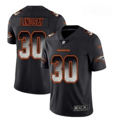 Broncos 30 Phillip Lindsay Black Men Stitched Football Vapor Untouchable Limited Smoke Fashion Jersey Broncos 30 Phillip Lindsay Black Men Stitched Football Vapor Untouchable Limited Smoke Fashion Jersey