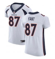 Broncos 87 Noah Fant White Men Stitched Football Vapor Untouchable Elite Jersey Broncos 87 Noah Fant White Men Stitched Football Vapor Untouchable Elite Jersey