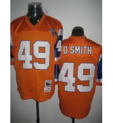Denver Broncos 49 D.Smith Orange Jersey Throwback Denver Broncos 49 D.Smith Orange Jersey Throwback